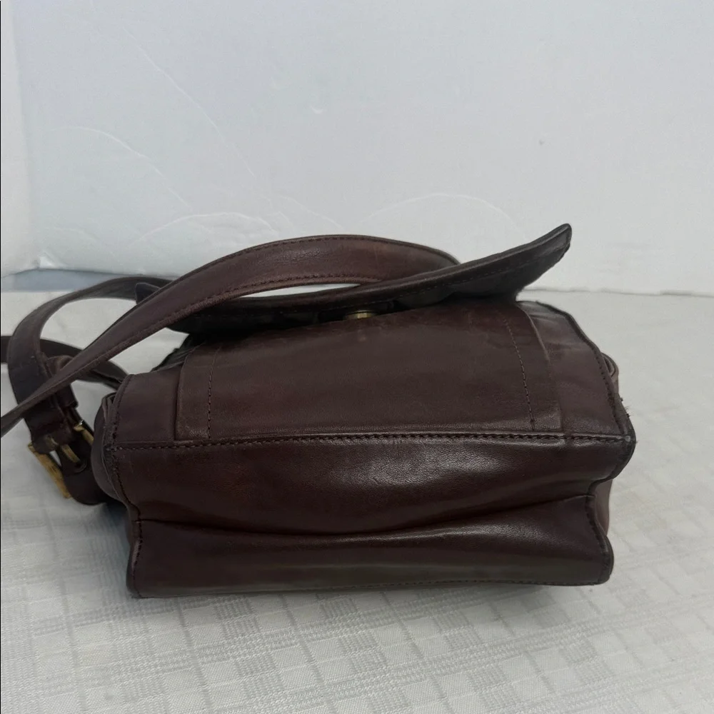 Vintage Fossil unisex Leather Bag